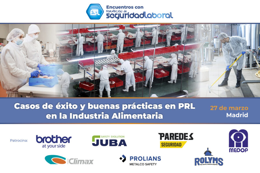 Jornada sobre seguridad y salud en el trabajo en el sector alimentario el próximo 27 de marzo en Madrid