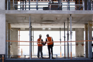 accidente laboral en la construcción